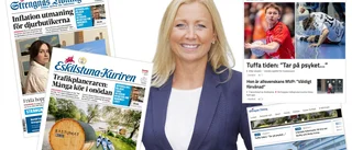 Allt fler läser Eskilstuna-Kuriren och Strengnäs Tidning