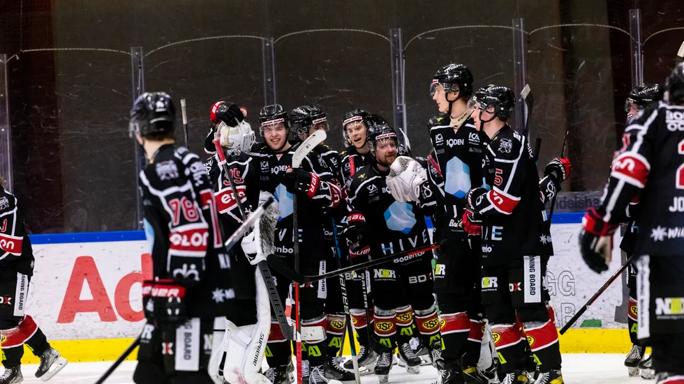 Kvartsfinal 2 i hockeyettans slutspel mellan Boden Hockey och Borås.