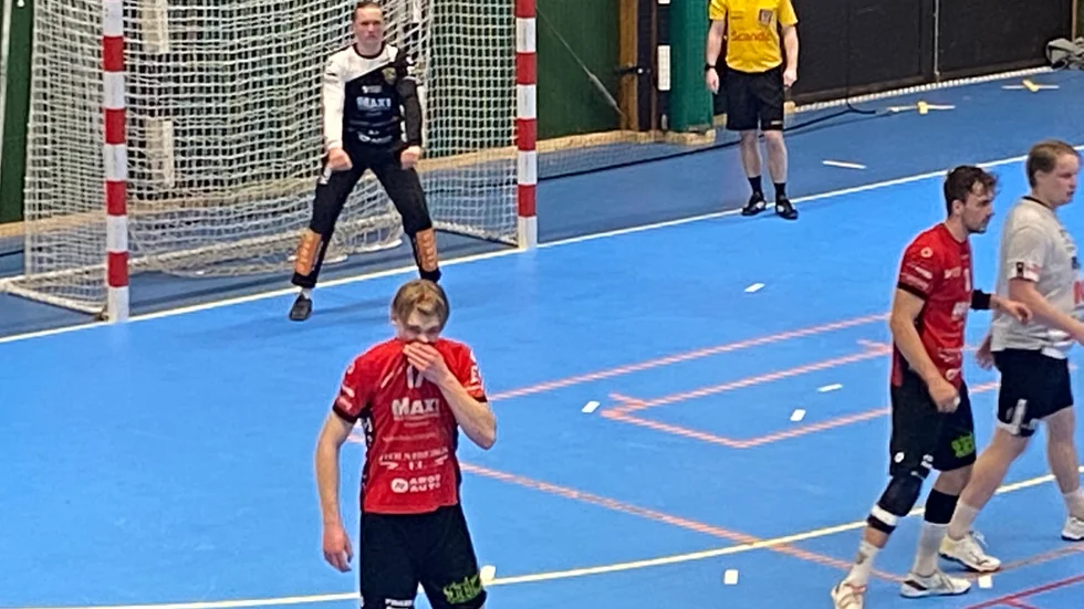 Albin Lindblom kom in och spelade starkt i EHF-målet, men det räckte inte för att rubba Boden. 