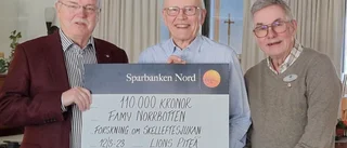 Stor gåva från Piteå Lions till Famy