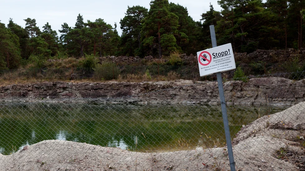 Konflikten om stenbrytningen i Ojnareskogen är långdragen. Arkivbild.