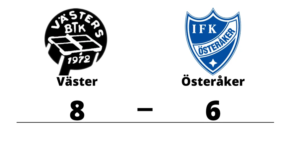 Västers BTK vann mot IFK Österåkers BTK