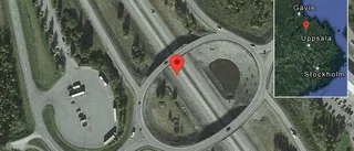 Just nu: Stopp på E4 på grund av trafikolycka med en lastbil och en personbil