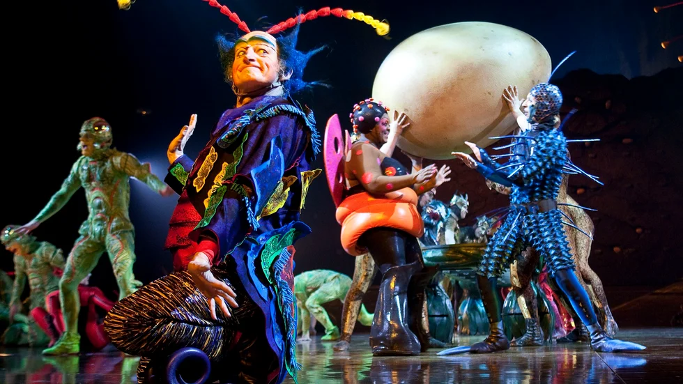 Cirque du Soleil tar föreställningen "Ovo" till Sverige i vår. Arkivbild.