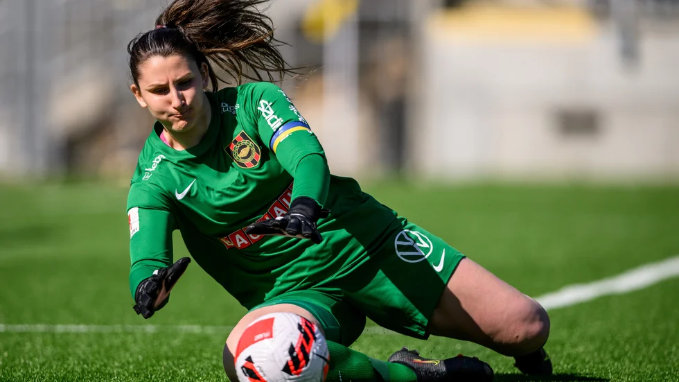 LFC:s nya målvakt. Lovisa Koss.