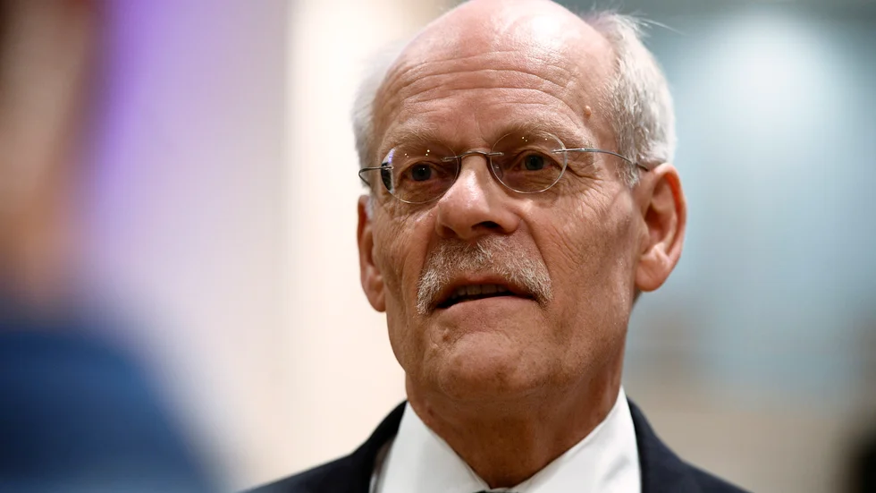 Förre Riksbankschefen Stefan Ingves hyllas av kollegor på ett symposium i Stockholm. Arkivbild.