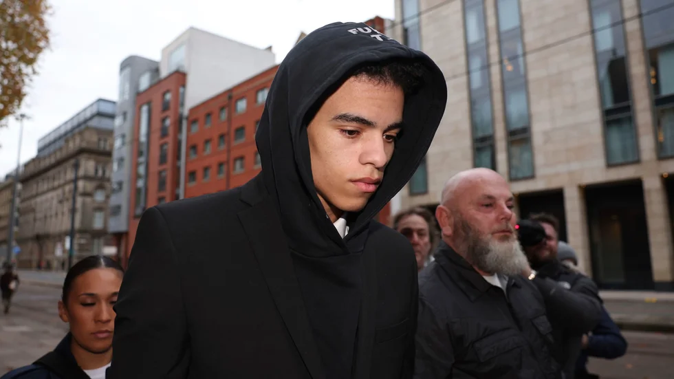 Manchester Uniteds Mason Greenwood.