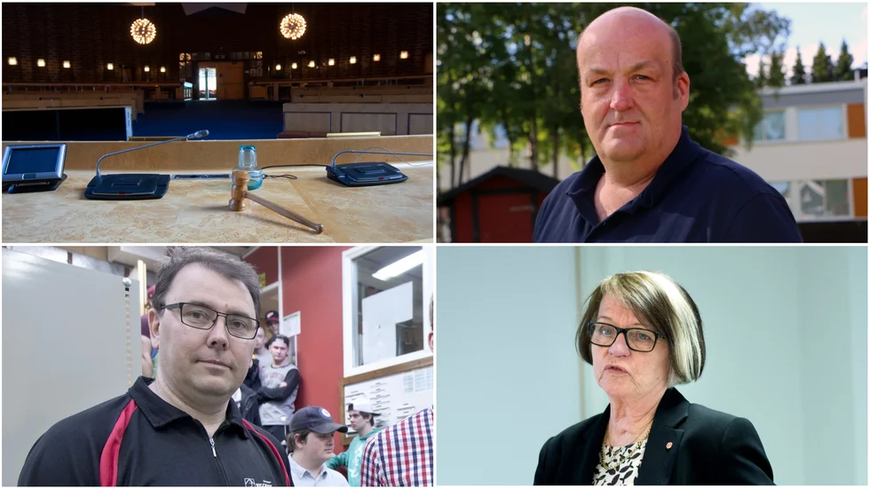 Peter Thelin, Urban Vikström och Ruth Rahkola, som själv sitter i valberedningen, nominerades av valberedningen till flera tunga presidieposter. Medlemmarna valde inte någon av dem under söndagens möte.