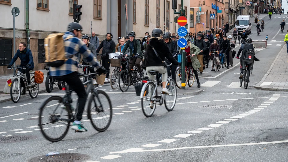 Fler gick till jobbet 2021. Arkivbild.