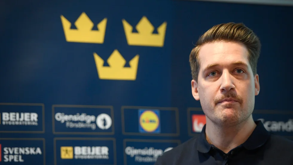 Tre Kronors förbundskapten Sam Hallam. Arkivbild.