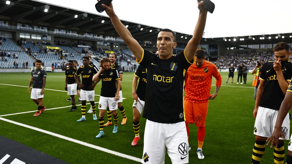 Nabil Bahoui lämnar AIK för andra gången i karriären. Arkivbild.