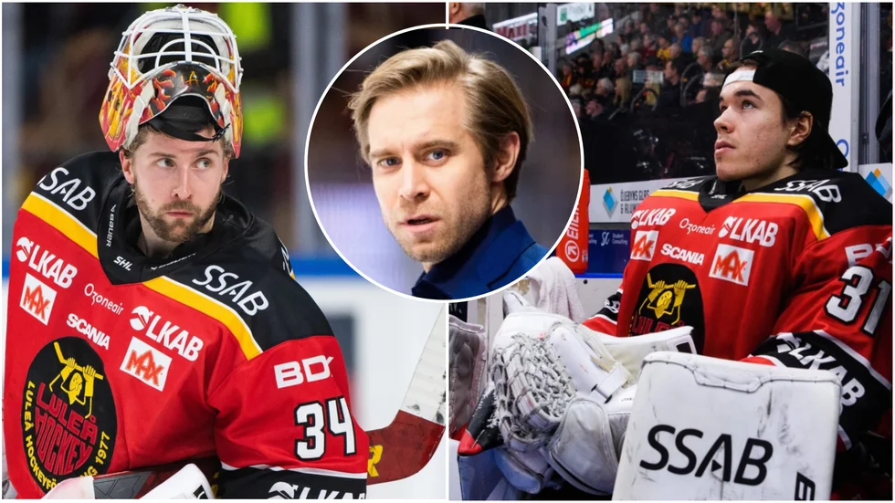 "Vi är trygga med hans spel också men det har blivit så här och det har en del med att göra att vi inte spelat på topp som lag. Då går man på det säkra kortet", säger Gusten Törnqvist om målvaktssituationen i Luleå Hockey.