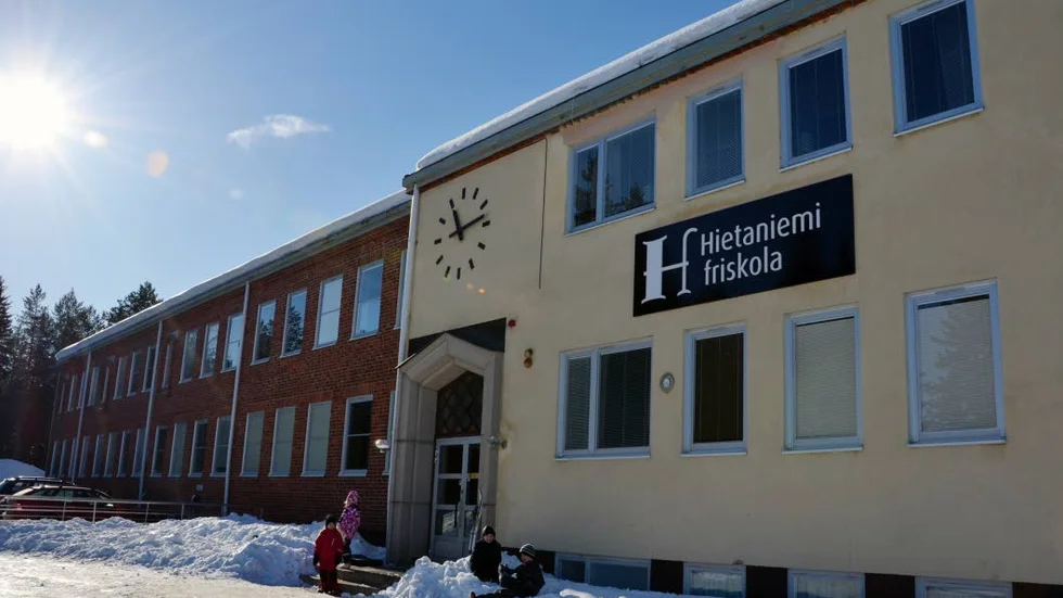 Björken. Förskolan är en del av Hietaniemi friskolas verksamhet.