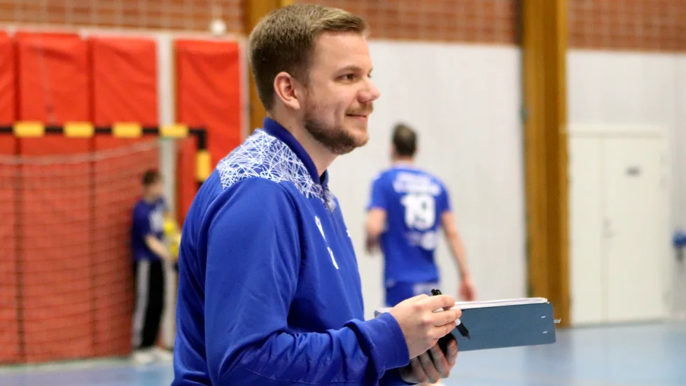 Lukas Karlsson var nöjd över VVK:s seger.