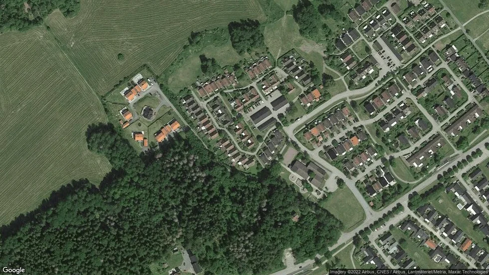 Området kring Skymningsvägen 32