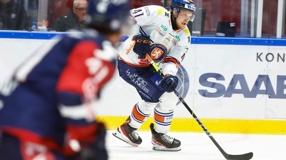 Växjös Ludvig Nilsson stängs av i två matcher. Arkivbild.