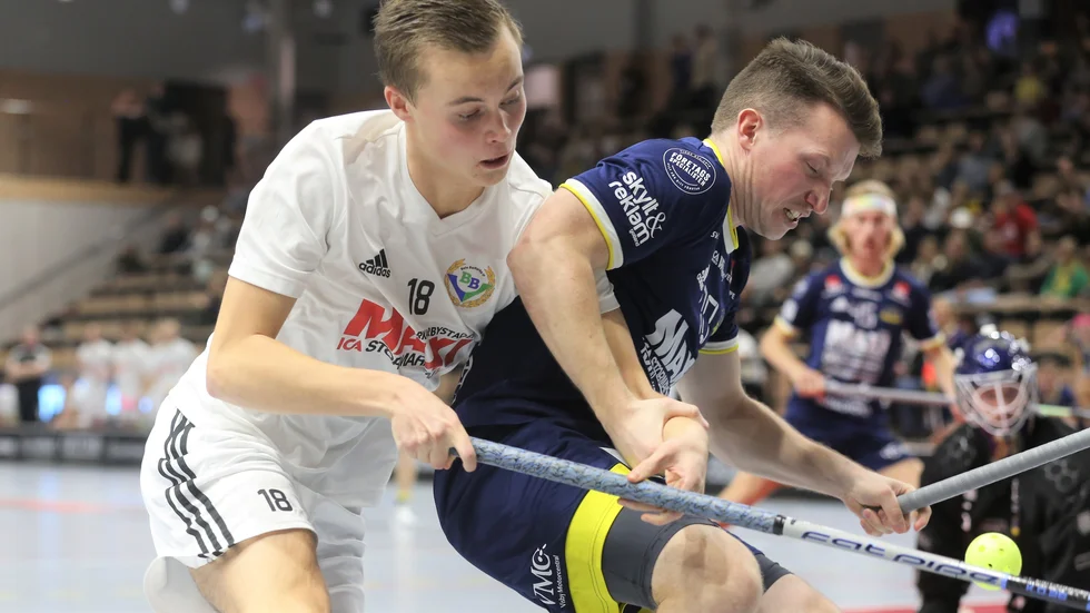 Martin Roos och hans Visby IBK fick slita för segern mot Bele Barkarby i toppmötet.