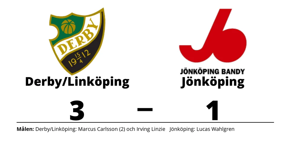 Derby Linköping BK vann mot Jönköping Bandy IF