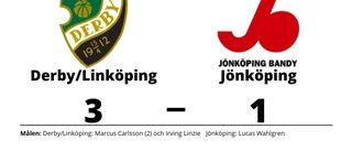 Marcus Carlsson tvåmålsskytt när Derby/Linköping vann