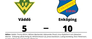 Enköping avgjorde mot Väddö i tredje perioden