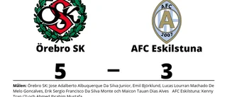 Sju raka förluster för AFC Eskilstuna