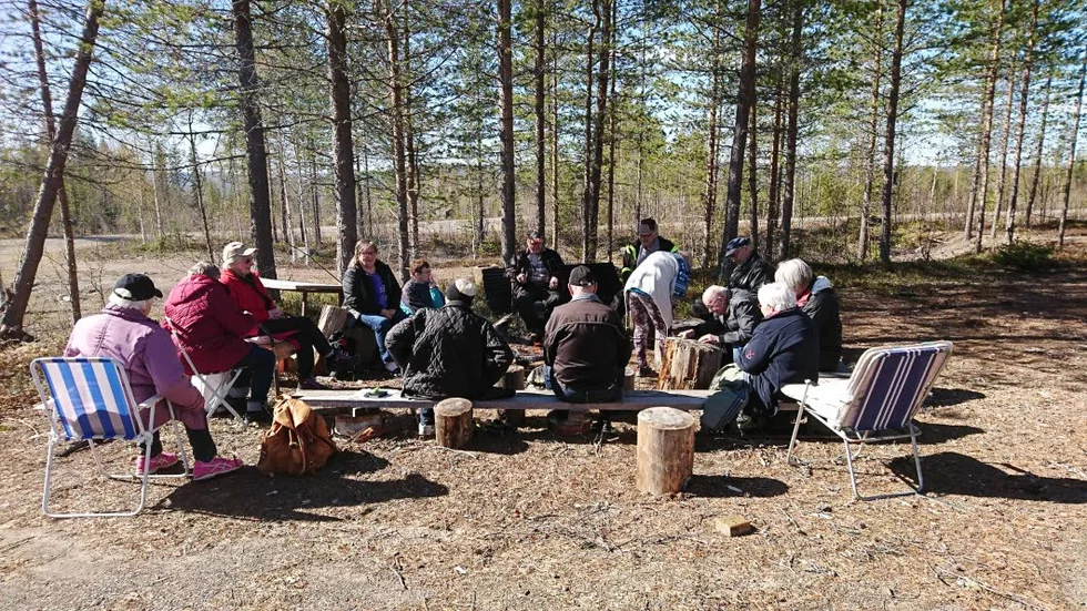 Gunnarsbyns PRO träffades för en friskvårdsdag den 15 maj.