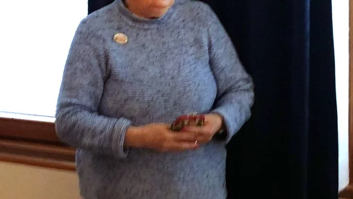 May Larsson hade mycket att berätta om sin barndom.