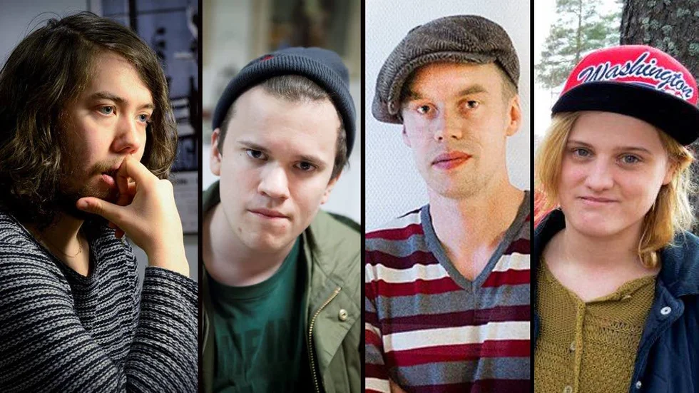 Erik Gotfredsen Johansson, Lars Persson, Martin Åhlin och Isabelle Björklund.