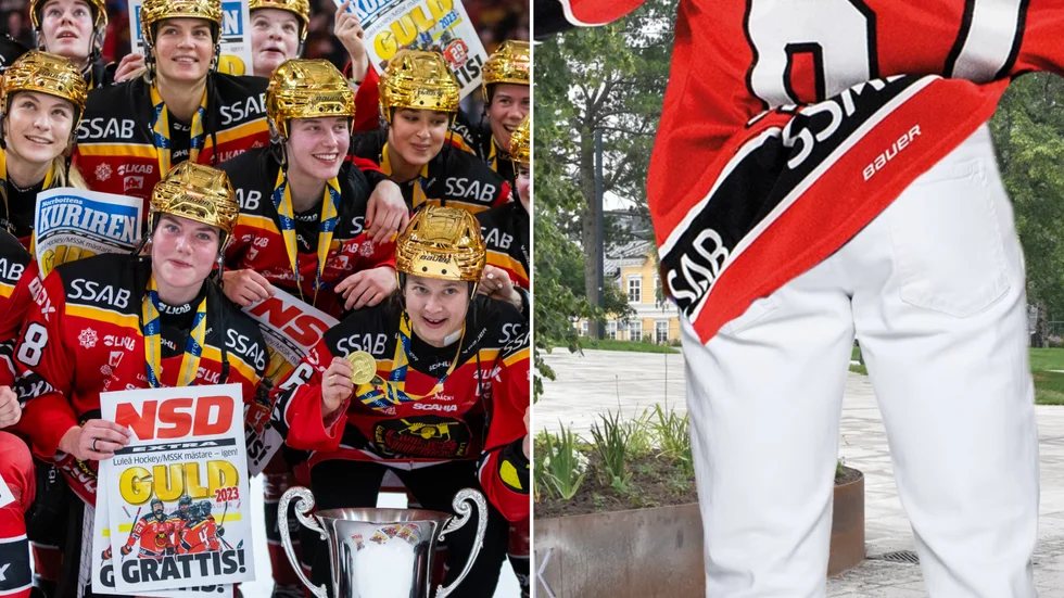 Det blir ett guldfirande i Stadsparken. På lördag intar spelare och ledare i Luleå Hockey/MSSK scenen. 