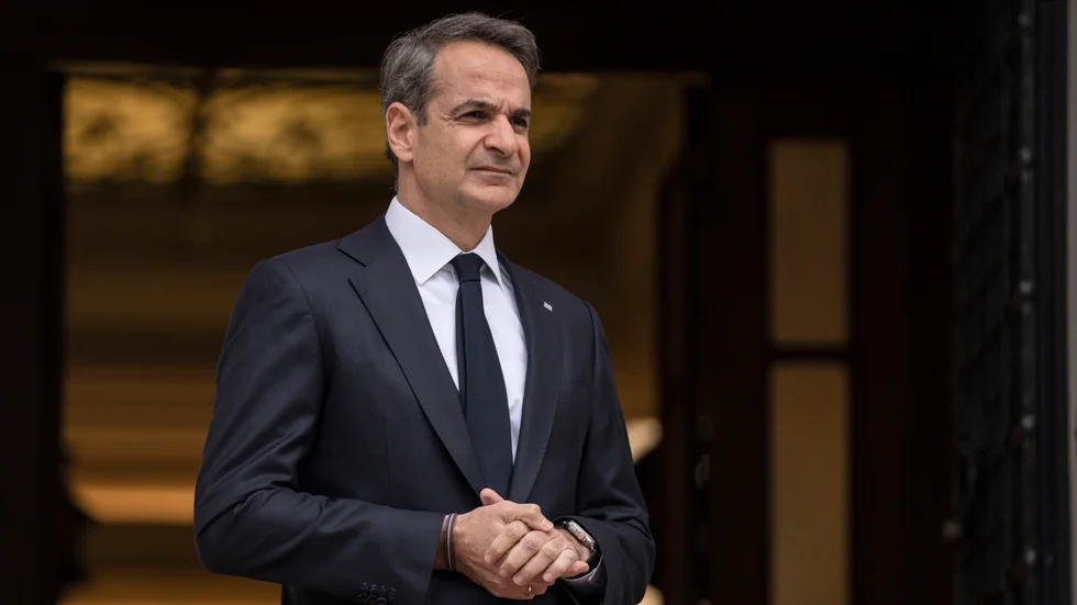 Greklands premiärminister Kyriakos Mitsotakis. Arkivbild.