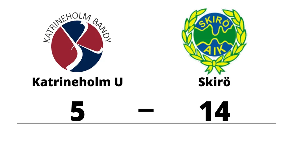 Katrineholm Bandy U förlorade mot Skirö AIK