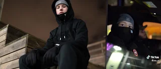Omtalade Tiktok-rapparen debuterar inför publik i Kiruna • "När man lyssnar på en låt vill man känna sig tuff" • Kända föräldrar och miljonframgång