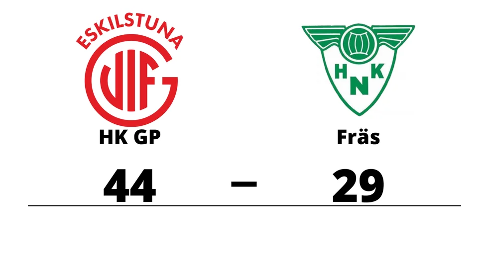 HK GP vann mot HK Fräs