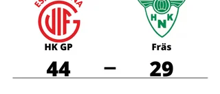 HK GP utklassade Fräs på hemmaplan