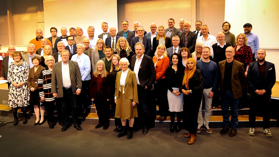 Från årsskiftet gäller de nya arvodesreglerna för kommunens samtliga politiker. Bilden togs vid det första fullmäktigesammanträdet med de politiker som ska styra fullmäktige de kommande fyra åren.