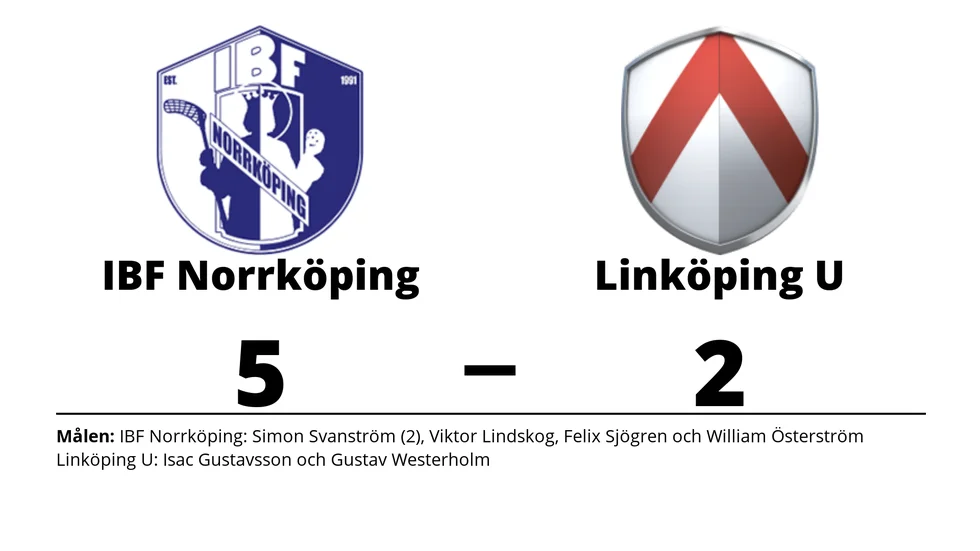 IBF Norrköping vann mot Linköping IBK Ungdom