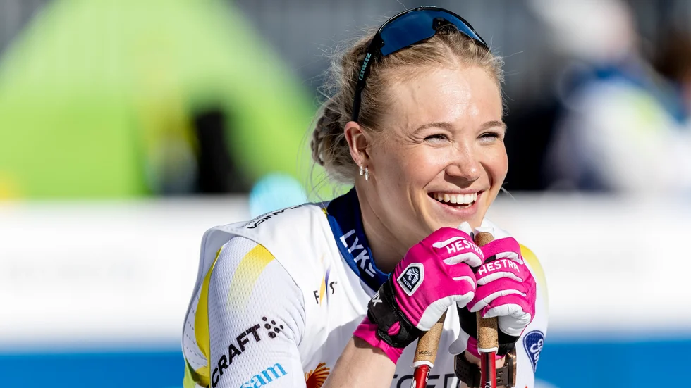 Regerande världsmästaren Jonna Sundling har blicken fäst vid en ny guldmedalj.