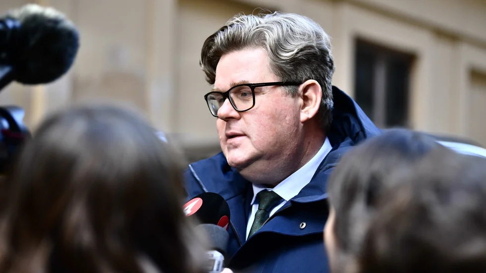 Justitieminister Gunnar Strömmer (M).