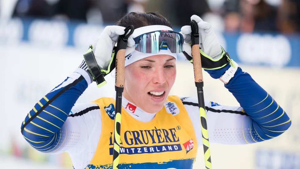Charlotte Kalla fick be om ursäkt efter loppet. 