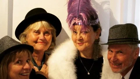 Susanne Grahn, Ulla-Britt Hammarström, Kerstin Dahlström och Bernt Melldahl.