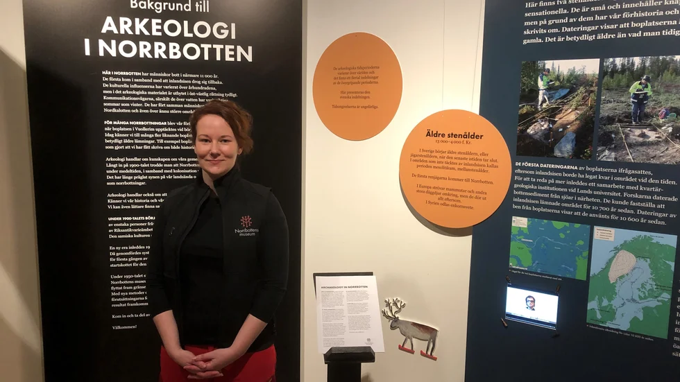 Under onsdagen berättade arkeologen Frida Palmbo om utgrävningarna vid Selholmen i Älvsbyn. Resultatet blev en besvikelse, men hon ser positivt på framtiden: "Norrbotten är en guldgruva", säger hon.