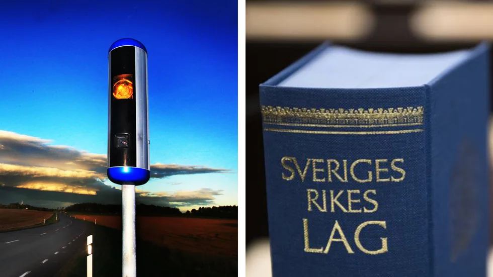 En 34-årig man fotograferades av en fartkamera när han körde bil på väg 32 i närheten av Boxholm. 