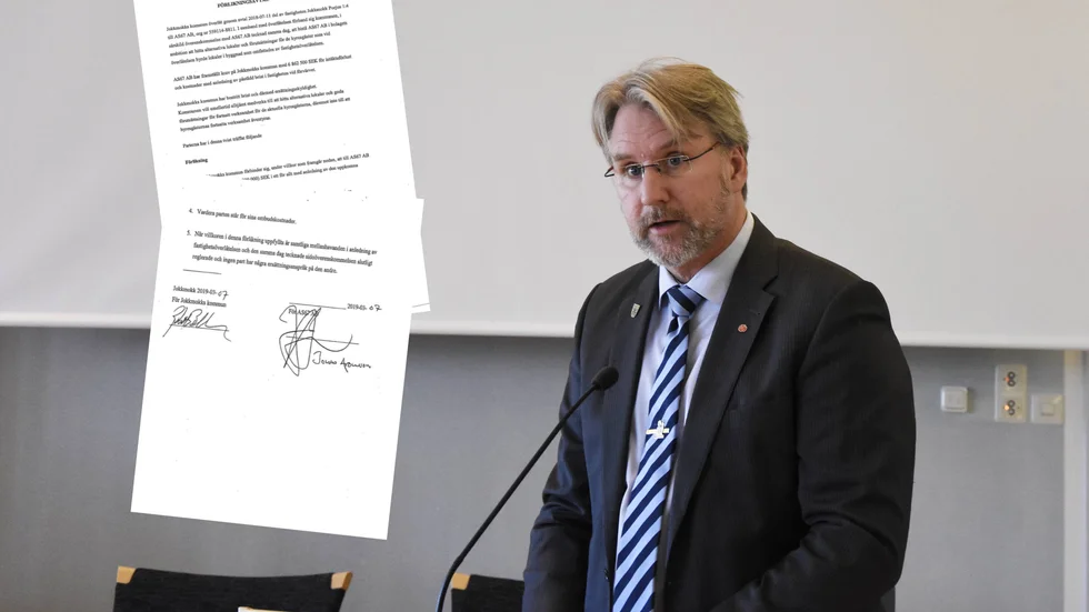 Opposititionen i Jokkmokk vill att revisorerna granskar ytterligare ett avtal som kommunalrådet Robert Bernhardssons skrivit under.