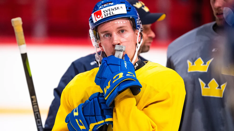 Jonathan Pudas gör sig redo för sin landslagsdebut.