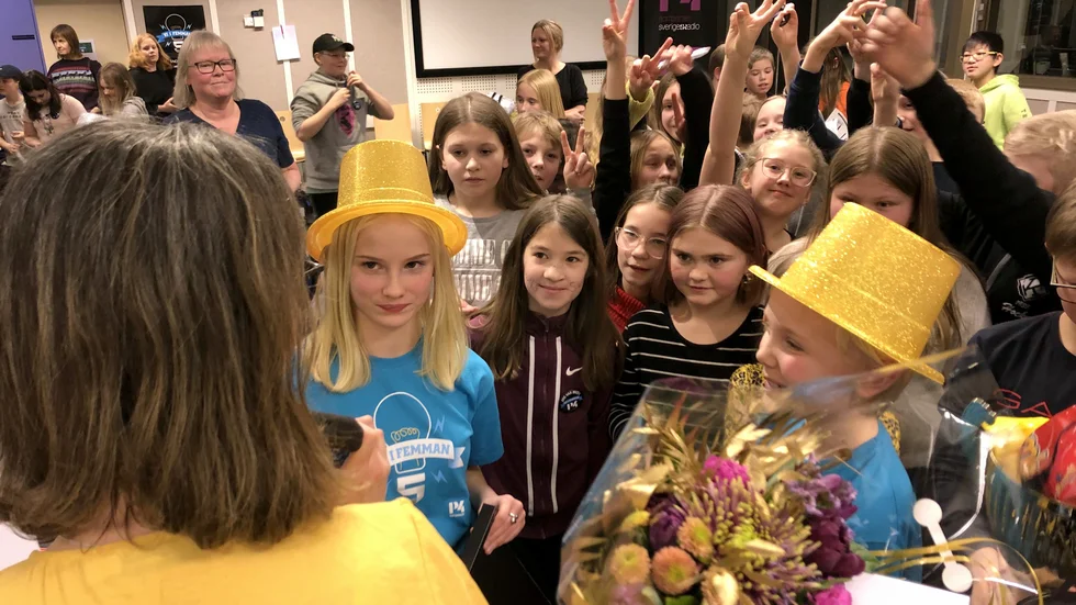 Klass fem från Rosvik vann länsfinalen i Vi i femman.