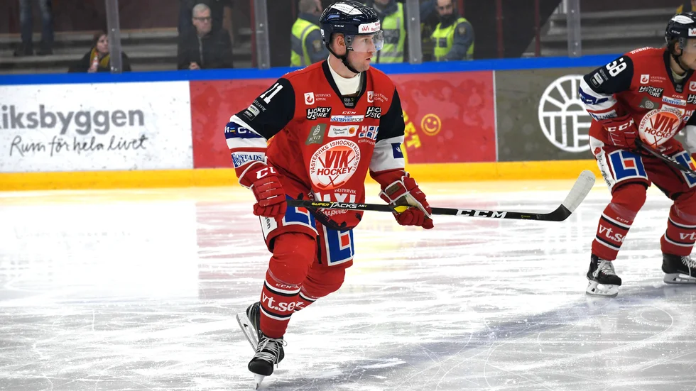 Brandon Burlon lämnar VIK för spel i tjeckiska Orli Znojmo.