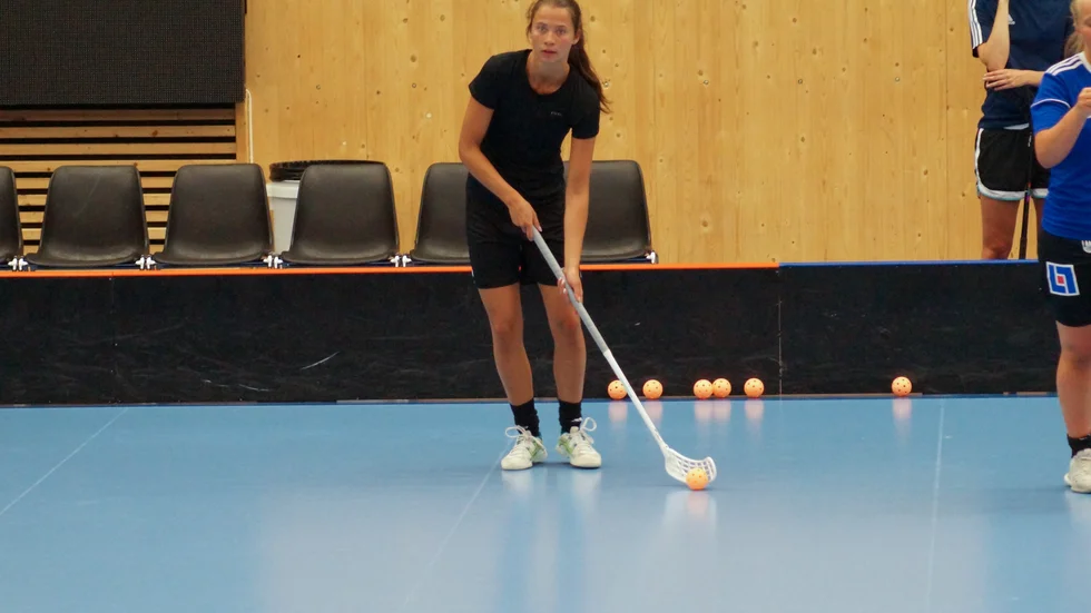 Natalie Hjertberg närmar sig spel efter fotskadan. 