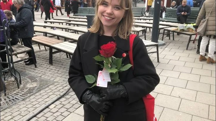  Alma Hedmark är SSU-ordförande i Luleå och menar att förbundet vill se Lenita Ericson som ordförande i kommunstyrelsen i Luleå. 