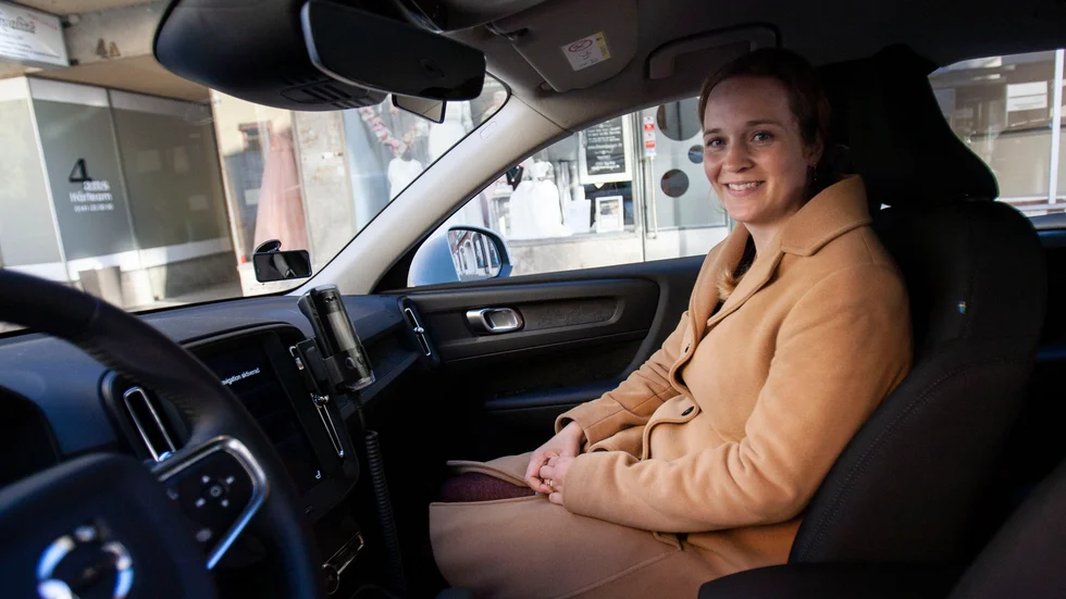 Emelie Björklund-Flärd har flera års erfarenhet av att vara trafiklärare.