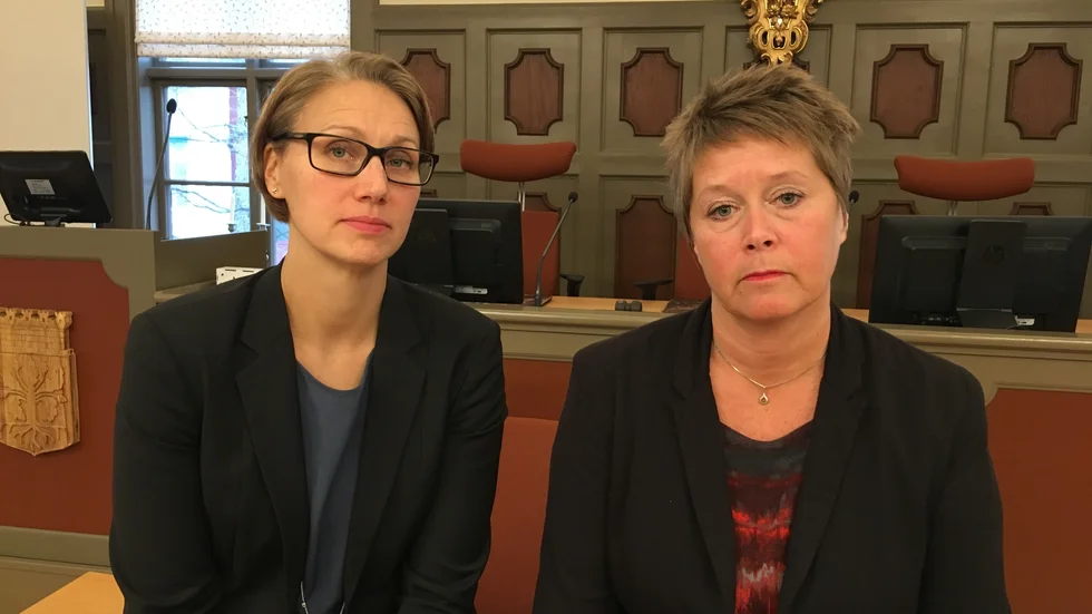 Emeli Olaison, ordförande för Eksjö Kommunfastigheter AB och vice ordförande för Eksjöbostäder AB och Byggnadsfirma Stridh & Son AB samt Diana Laitinen Carlsson tjänstgörande ersättare.